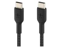 Belkin Kabel USB C na USB C 60W oplot, czarny 0,15m - 1330479 - zdjęcie 4